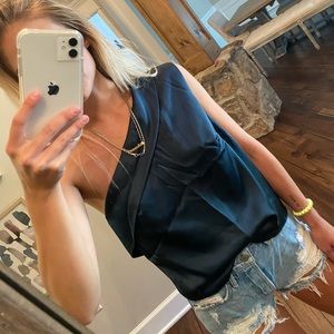 Michelle Mason top size 2. WORN ONCE